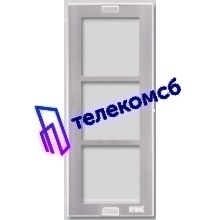 1148/63 Лицевая рамка с держателем на 3 модуля