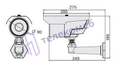 MDC-i6290VTD-24H. Уличная IP-камера