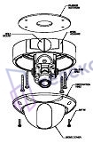 MDC-8220VDN. Купольная видеокамера