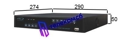 MDR-8490. 8-канальный видеорегистратор