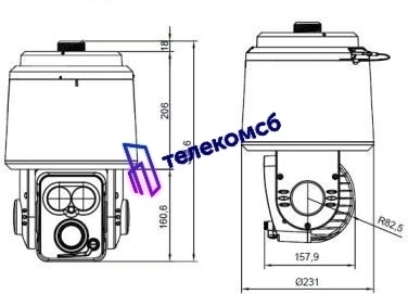 MDS-3621-2H. Скоростная поворотная видеокамера