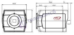 MDC-4222CDN. Корпусная видеокамера