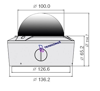 MDC-i8290VTD-30H. Купольная IP-камера