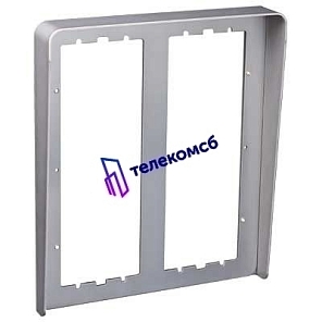 1158/626 Однорядный козырек вызывной панели на 6 модулей