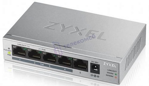 ZYXEL GS1005HP - коммутатор POE