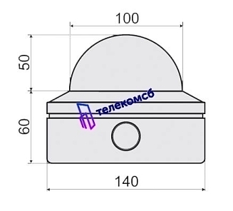 MDC-i8090TDN-H. Купольная IP-камера