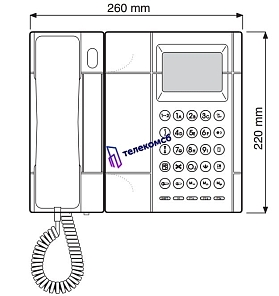 1038/40 Пульт консьержа для системы 1038 DIGIVOICE