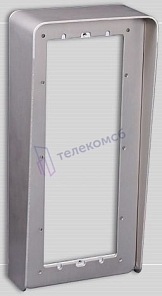 1148/313 Однорядная монтажная коробка с козырьком
