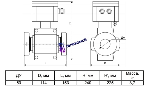ПРЭМ Ду50 класс В1, исполнение «сэндвич»