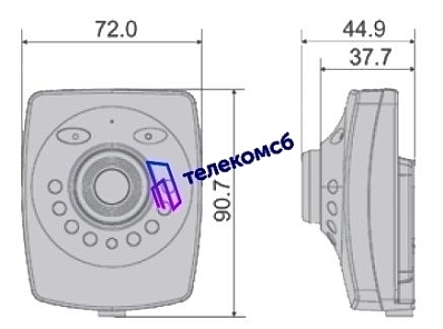 MDC-i4040. Корпусная IP-камера для помещений