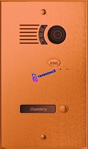 Вызывная панель Exigo Special Square  для системы 1039 покрытие "бронза"