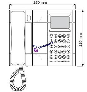 1038/40 Пульт консьержа для системы 1038 DIGIVOICE