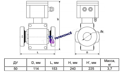 ПРЭМ Ду50 класс D, исполнение «сэндвич»
