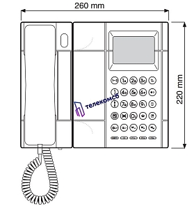 1038/40 Пульт консьержа для системы 1038 DIGIVOICE