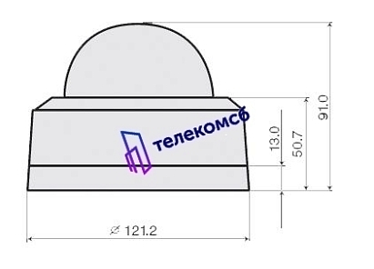 MDC-i8290FTD-24H. Купольная IP-камера