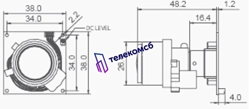 MDC-2220TDN. Модульная видеокамера