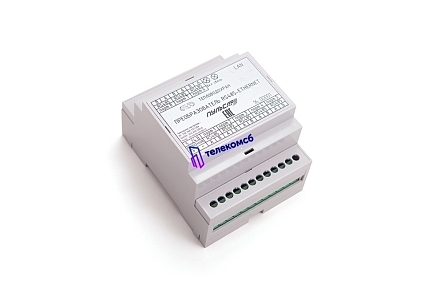 Преобразователь RS485-Ethernet 8 портов Пульсар