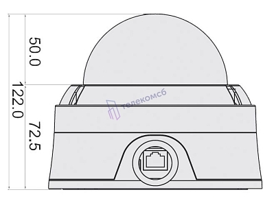 MDC-i8090WDN-28HA. Купольная IP-камера