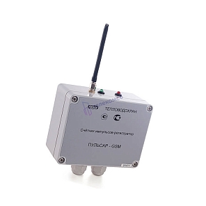 Счетчик импульсов - регистратор Пульсар 2 канальный с GSM/SPRS; без индикатора