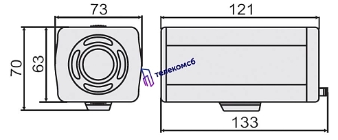 MDC-i4090TDN. Корпусная IP-камера для помещений