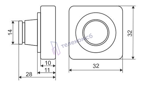 MDC-3220F. Миниатюрная видеокамера