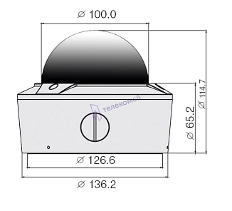 MDC-i8090TDN-30H. Купольная IP-камера