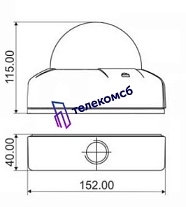 MDC-8220VDN. Купольная видеокамера