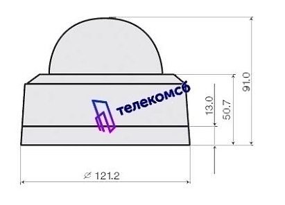 MDC-i8290FTD-24H. Купольная IP-камера