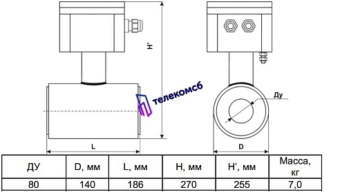 ПРЭМ Ду80 класс В1, исполнение «сэндвич»