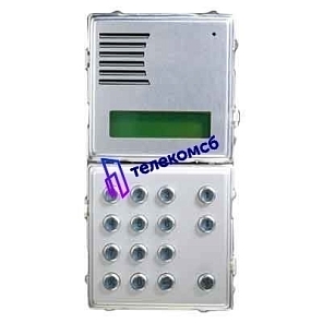 1038/13 Двойной модуль с цифровой клавиатурой и ЖК-дисплеем