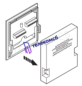 1703/92 Монтажная панель для системы 1038 DIGIVOICE