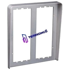 1158/626 Однорядный козырек вызывной панели на 6 модулей