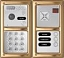 826/65-PKS Цифровая панель вызова с цветной телекамерой и Proximity-считывателем